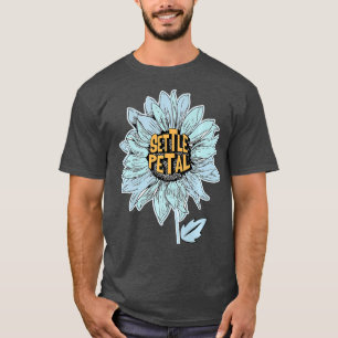 Funny Florist Shop Flowers Plant Gardener Settle T-shirt