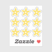 Funny Flowef Sticker (Vel)