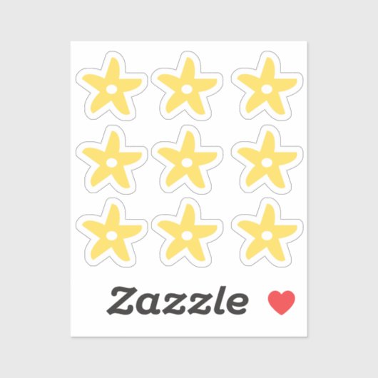 Funny Flowef Sticker (Vel)