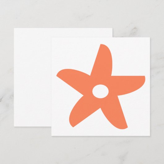 Funny Flower (Voorkant / Achterkant)