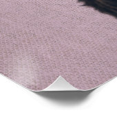 Funny Flower Koe Verjaardag Perfect Poster (Hoek)