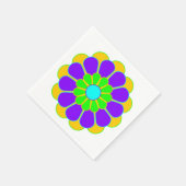 Funny Flower Power Bloom II + jouw idee Servetten (Hoek)