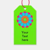 Funny Flower Power Bloom III + jouw tekst Cadeaulabel (Voorkant)
