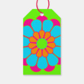 Funny Flower Power Bloom III + jouw tekst Cadeaulabel (Achterkant)