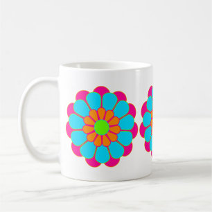 Funny Flower Power Bloom III Koffiemok