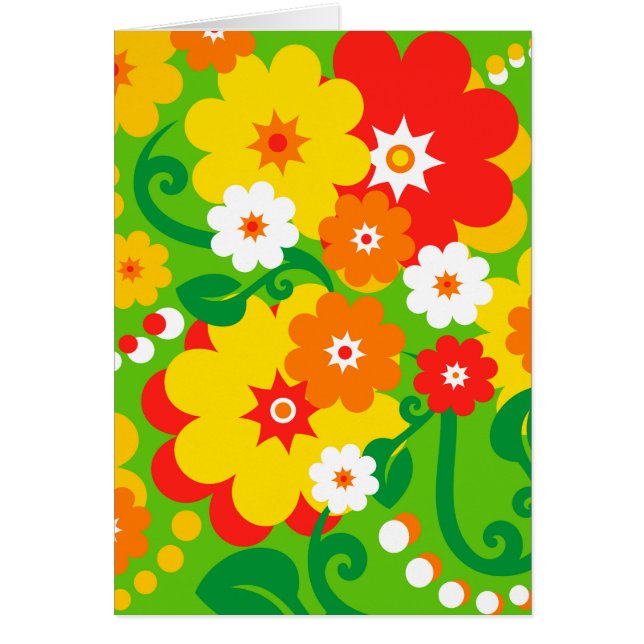 Funny Flower Power Wallpaper (Voorkant)