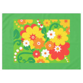 Funny Flower Power Wallpaper en jouw ideeën Tafelkleed (Voorkant (Horizontaal))