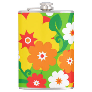 Funny Flower Power Wallpaper Heupfles