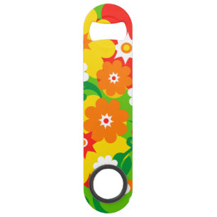 Funny Flower Power Wallpaper Speed Flessenopener