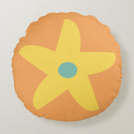 Funny Flower Sierkussen Rond Kussen