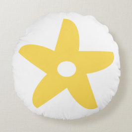 Funny Flower Sierkussen Rond Kussen