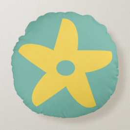 Funny Flower Sierkussen Rond Kussen