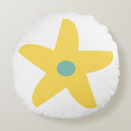 Funny Flower Sierkussen Rond Kussen