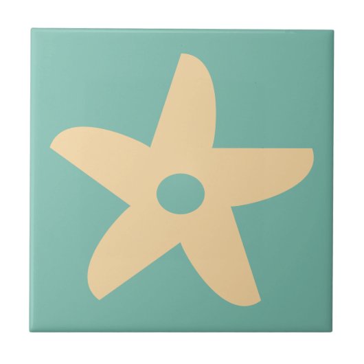 Funny Flower Tegeltje (Voorkant)