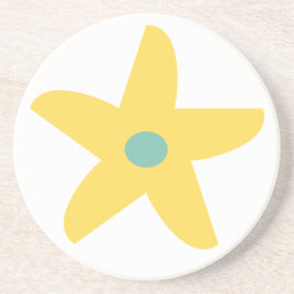 Funny Flower Zandsteen Onderzetter