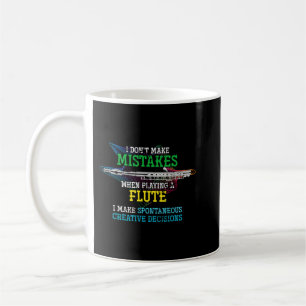 Funny Flute Player Classic Music Flutist Gift Koffiemok