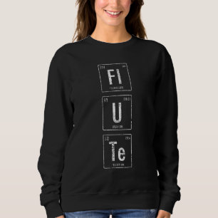 Funny Flute Player Elements Trui