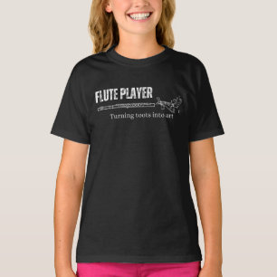 Funny Flute Shirt - fluitspeler shirt