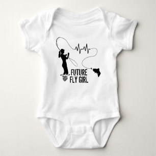 Funny Fly Fishing Romper