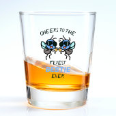Funny Fly Pun Proost Beste Vriend Gelukkige Verjaa Shot Glas