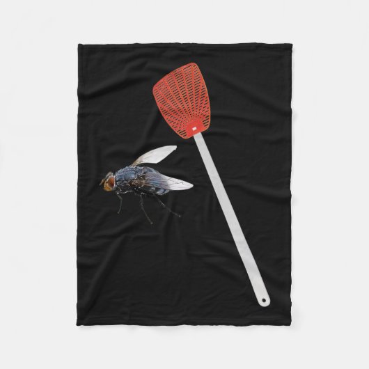 Funny Fly Swatter Pro Biden Harris 2020 Debat SAR Fleece Deken (Voorkant)
