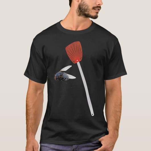 Funny Fly Swatter Pro Biden Harris 2020 Debat SAR T-shirt (Voorkant)
