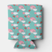 Funny Flying Pig Pattern Blikjeskoeler (Achterkant)