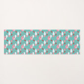 Funny Flying Pig Pattern Yogamat (Achterkant (horizontaal))