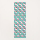 Funny Flying Pig Pattern Yogamat (Voorkant)