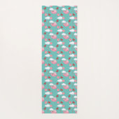 Funny Flying Pig Pattern Yogamat (Achterkant)