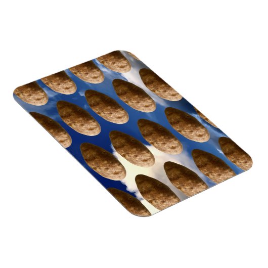 Funny Flying Potatoes Space Potato Photo Magneet (Rechterzijde)