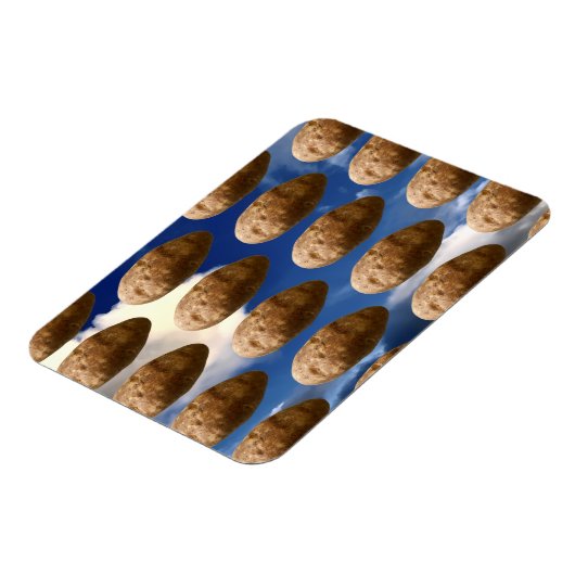 Funny Flying Potatoes Space Potato Photo Magneet (Linkerzijde)