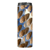 Funny Flying Potatoes Space Potato Photo Thermosbeker (Achterkant)