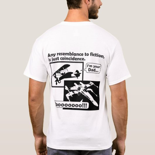 Funny Flying Shirt - Pilots in Flight (Achterkant)