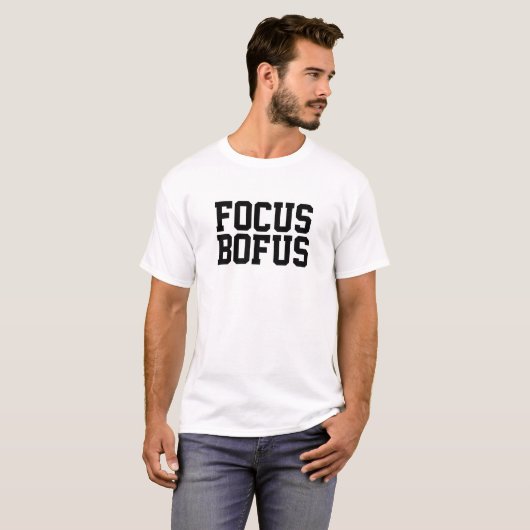 Funny Focus Bofus T-shirt (Voorkant volledig)
