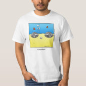 Funny "Foggy Bottom" Cartoon Tee Shirt (Voorkant)