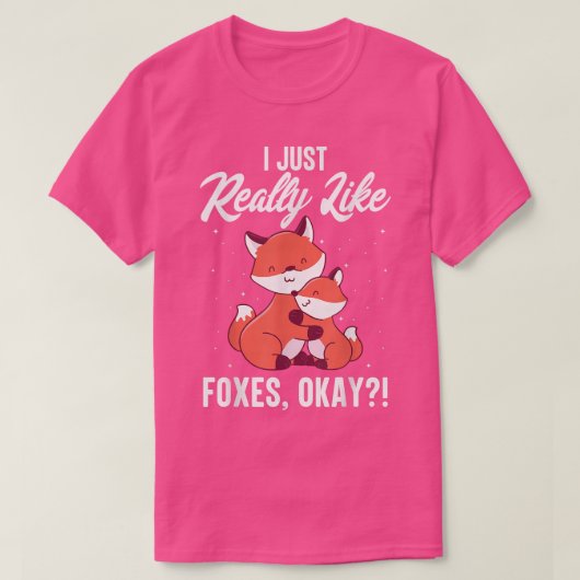 Funny FoI houdt echt van Foes OK T-shirt (Design voorkant)