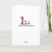 Funny Food Bacon & Eggs Verjaardag Kaart Gift (Achterkant)