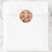 Funny Food Keuken Humor Ronde Sticker (Tas)