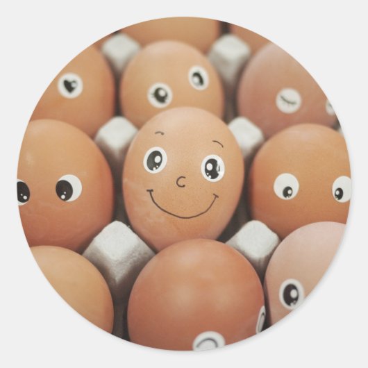 Funny Food Keuken Humor Ronde Sticker (Voorkant)