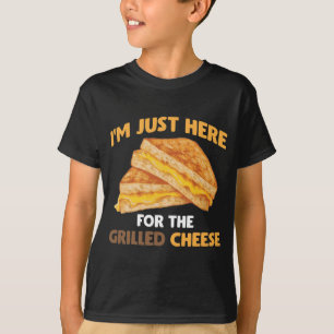 Funny Food Lover Foodie Grilled Cheese Sandwich T-shirt