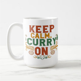 Funny Food Mok - Blijf kalm & kruid aan