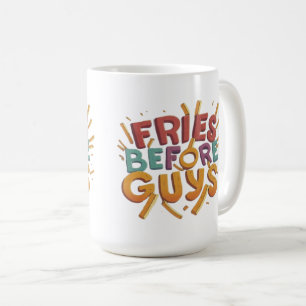 Funny Food Mok - Fries Voor Jongens