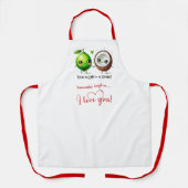 Funny Food Personalized Sweet Valentine Apron Schort (Voorkant)