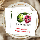 Funny Food Personalized Sweet Valentine Napkins Servet