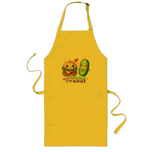 🍔🥒 Funny Food Pun Schort – "Jij bent de augurk o (Voorkant)