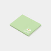 Funny Foodie Cute Eggcellent Humoureues Food Pun Post-it® Notes (Schuin)