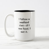Funny Foodie Mok | Food Lover Gift | gepersonalise (Links)