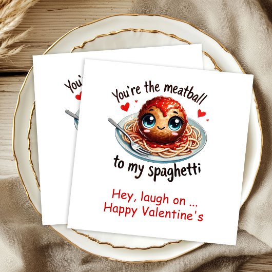 Funny Foods Personalized Cute Love Napkins Servet