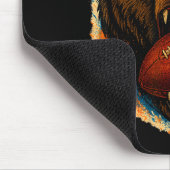 Funny Football Bear With Sungles, Game Day Bear Muismat (Hoek)